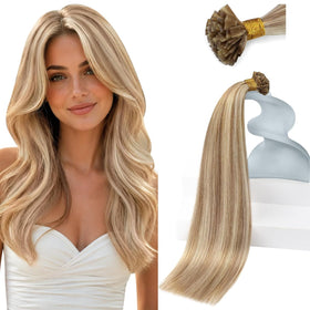 Sunny Hair 22 Inch Flat Tip Hair Extensions front view