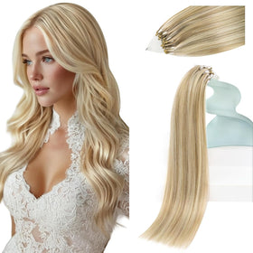 Sunny Hair 22 Inch Micro Link Hair Extensions front view