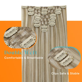 Sunny Hair Clip-in Extensions 20 Inch packaging