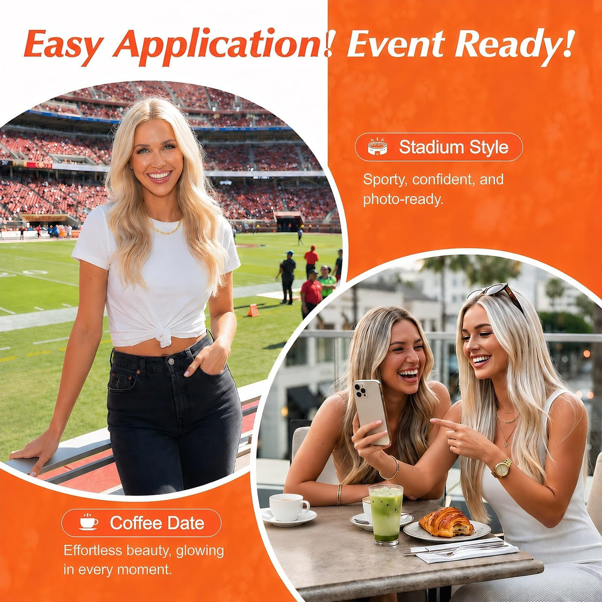 Sunny Hair Clip-In Extensions 22 Inch packaging