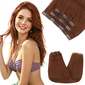 Sunny Hair Clip-in Extensions 22 Inch Remy Human Hair front view