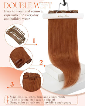 Sunny Hair Clip-in Extensions care guide