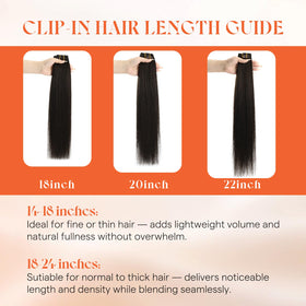 Sunny Hair Clip-in Extensions displayed on a mannequin