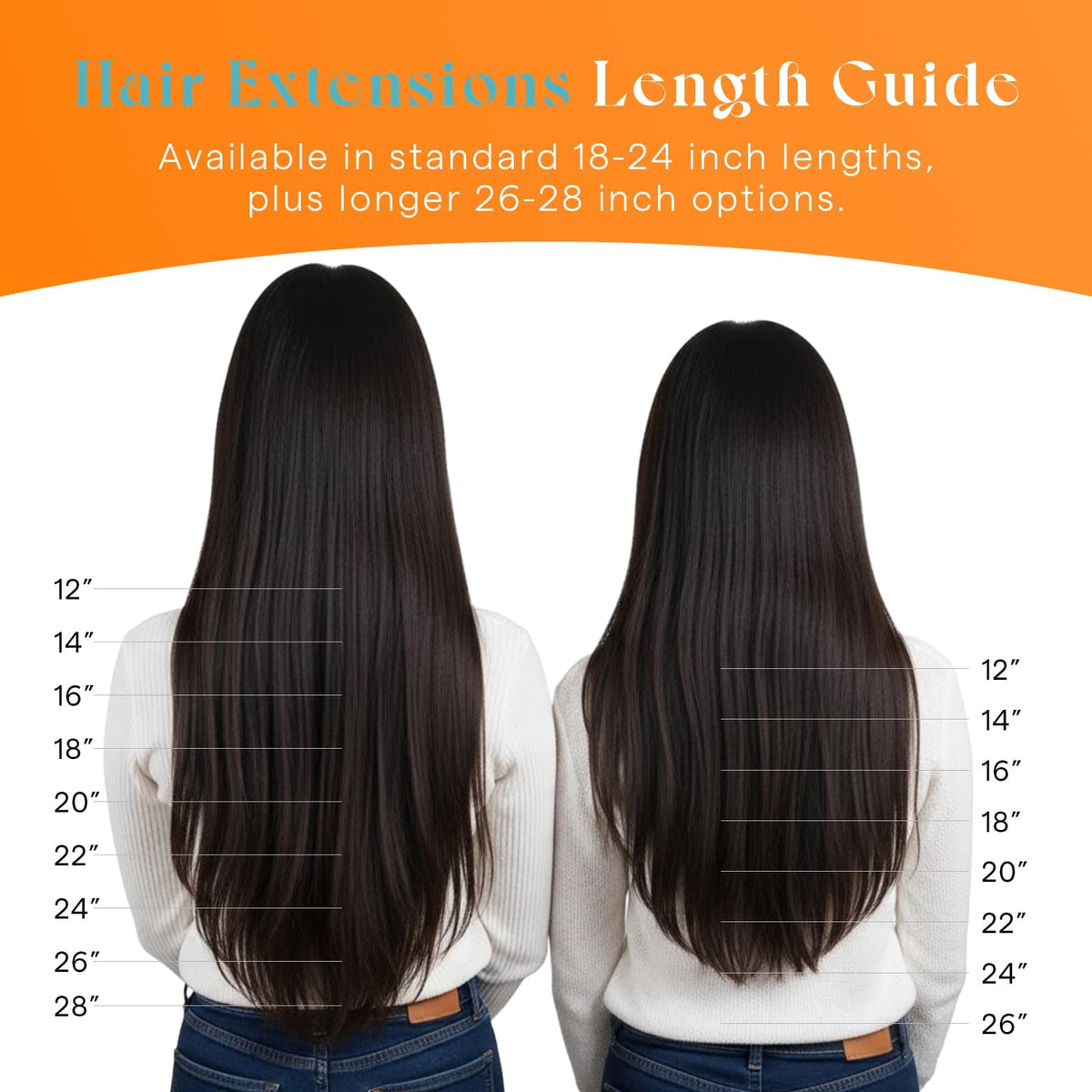 Sunny Hair Clip-in Extensions displayed on a white background