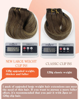 Sunny Hair Clip-in Extensions in different styling options