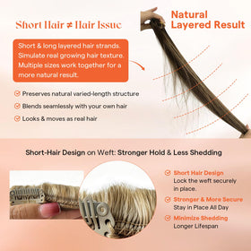 Sunny Hair Clip-in Extensions in packaging