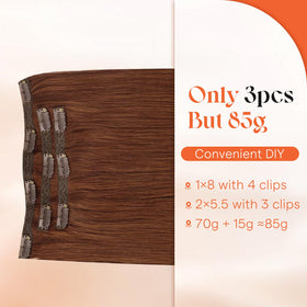 Sunny Hair Clip-in Extensions in packaging