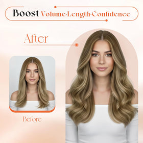 Sunny Hair Clip-In Extensions in various lengths