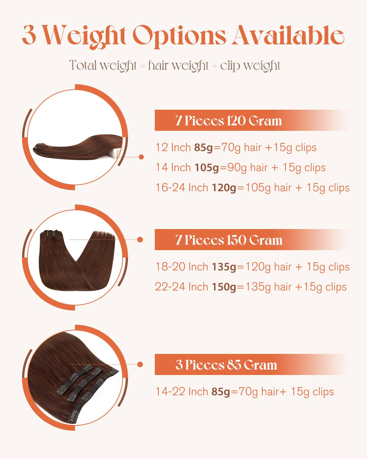 Sunny Hair Clip-in Extensions maintenance guide