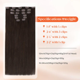Sunny Hair Clip-in Hair Extensions packaging