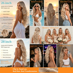 Sunny Hair Clip-in Hair Extensions packaging