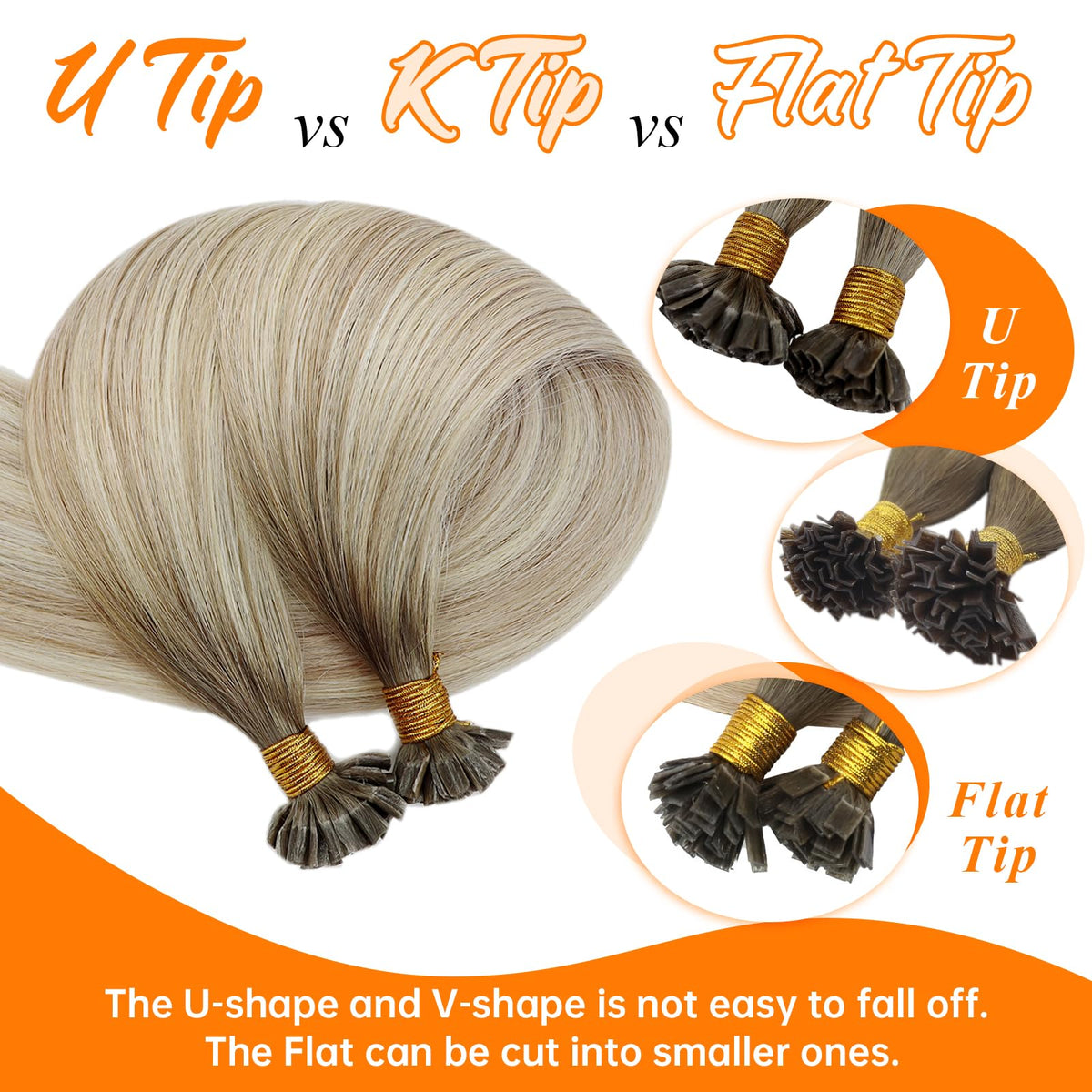 Sunny Hair extensions being styled with heat tools