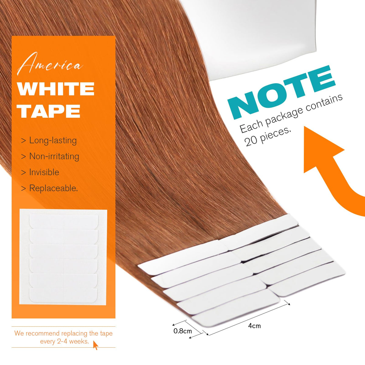 Sunny Hair extensions displayed in packaging