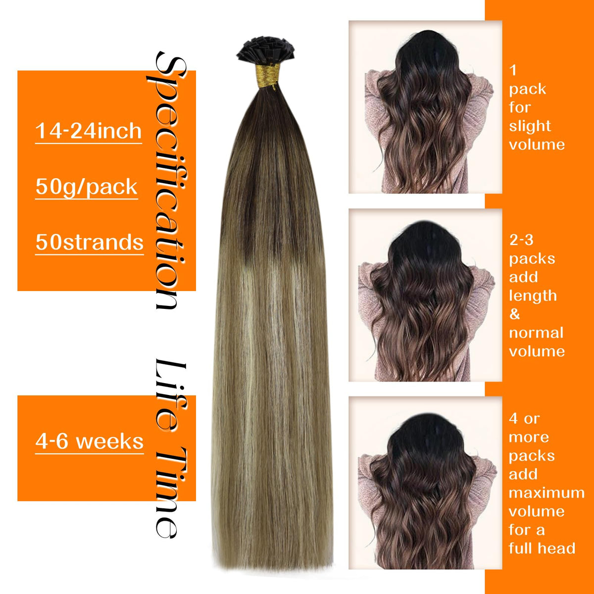 Sunny Hair extensions displayed in various natural shades