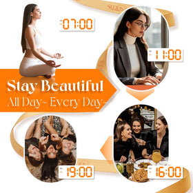 Sunny Hair Extensions displayed with clamping tool