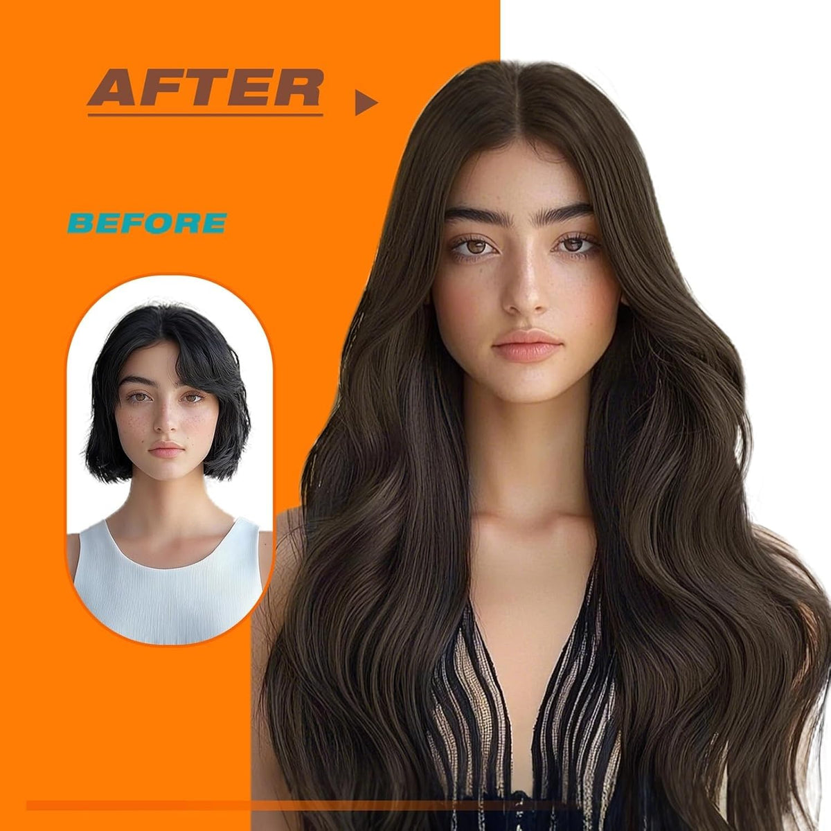 Sunny Hair Extensions installation process