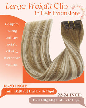 Sunny Hair extensions packaging with colour swatches