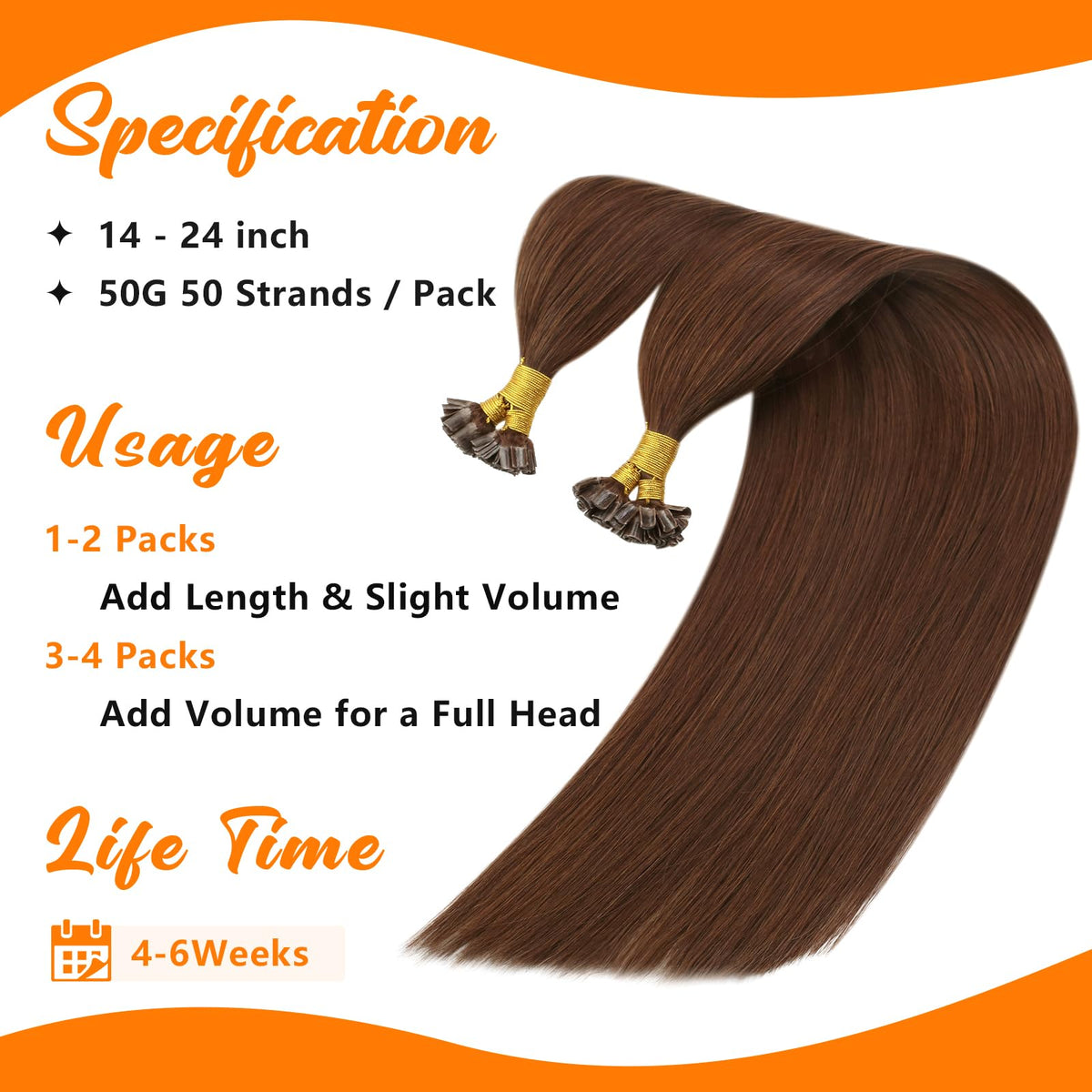 Sunny Hair extensions styled in a ponytail