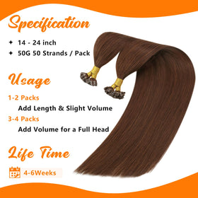 Sunny Hair extensions styled in a ponytail