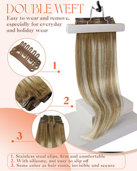 Sunny Hair extensions with care instructions