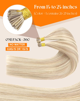 Sunny Hair I-Tip Hair Extensions packaging
