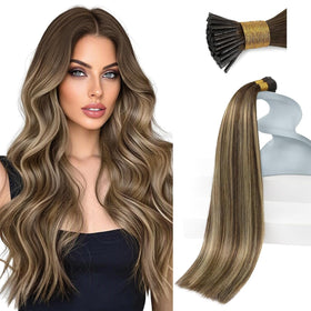 Sunny Hair I Tips Hair Extensions 14 Inch front view