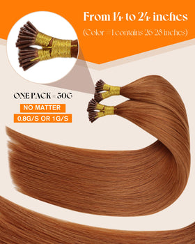 Sunny Hair I-Tips Hair Extensions 16 Inch packaging