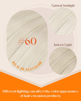 Sunny Hair K Tip extensions displayed on a mannequin