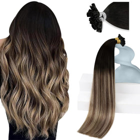Sunny Hair K Tip Hair Extensions 16 Inch front view