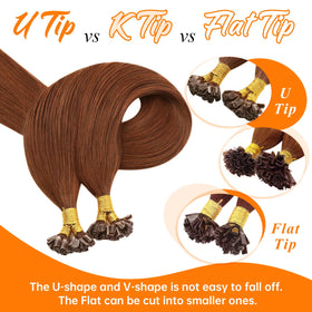Sunny Hair K Tip Hair Extensions curled for a special occasion