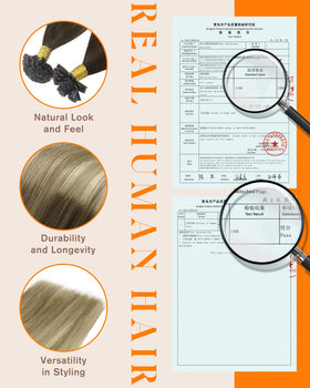 Sunny Hair K Tip Hair Extensions lightweight feel demonstration
