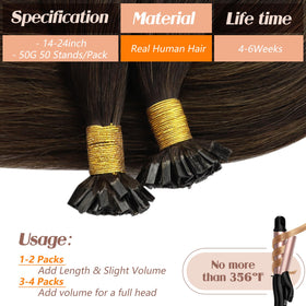 Sunny Hair Ktip extensions in packaging