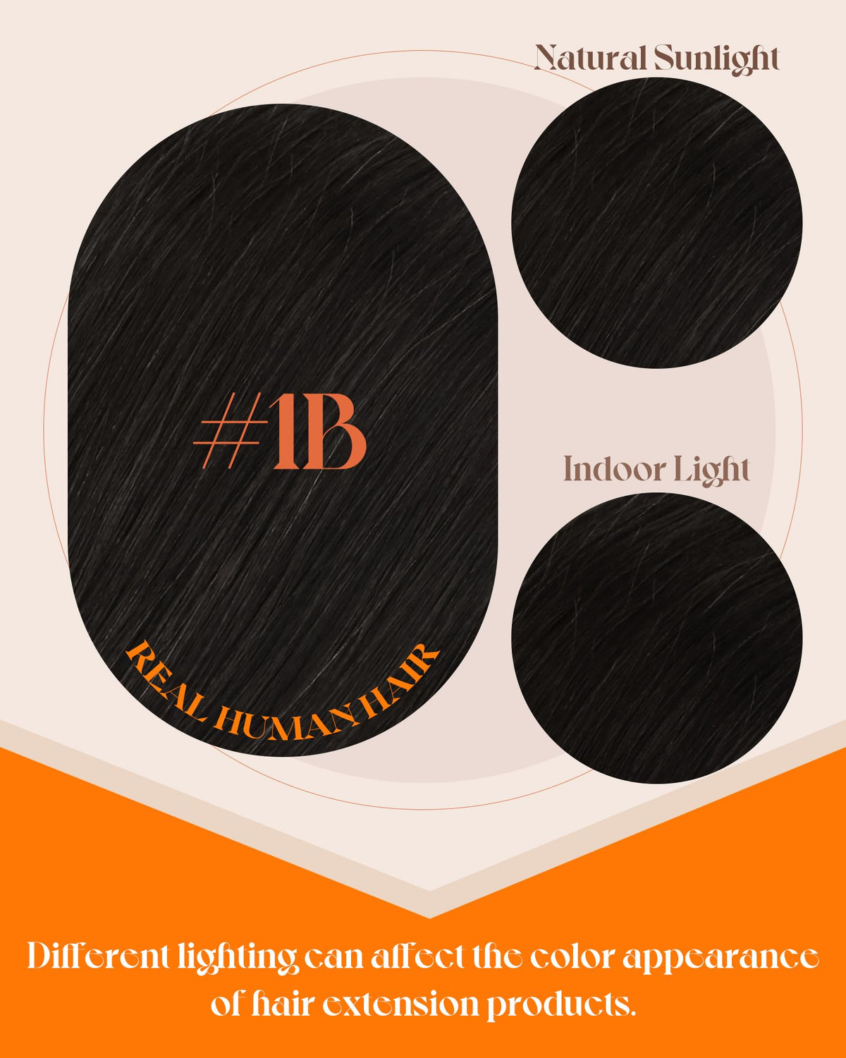 Sunny Hair Ktip Hair Extensions Natural Black texture