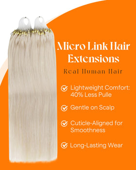 Sunny Hair Micro Ring Hair Extensions displayed in various shades