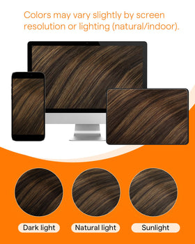 Sunny Hair Microlink extensions displayed in various shades