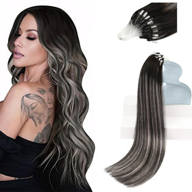 Sunny Hair Microlink Hair Extensions 14-24 inch pack front view