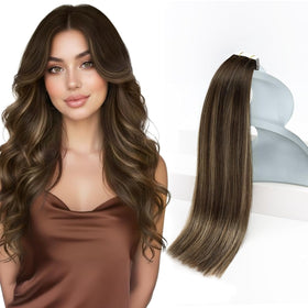 Sunny Hair Tape-In Extensions 20in Balayage front view