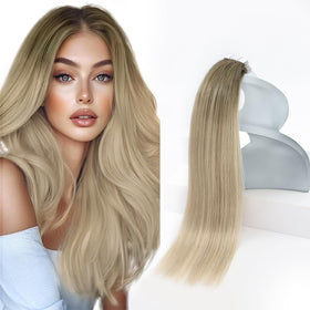 Sunny Hair Tape in Extensions 20Pcs Balayage front view