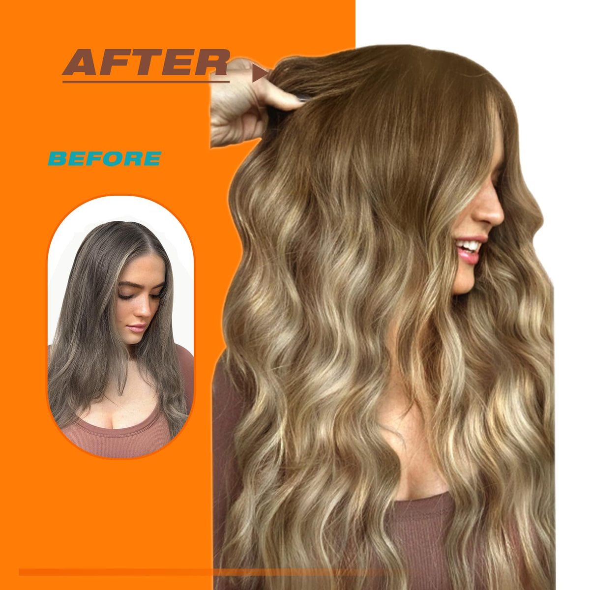 Sunny Hair Tape in Extensions displayed on a flat surface