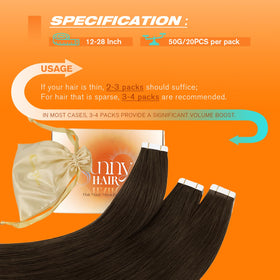 Sunny Hair Tape in Extensions displayed on a white background