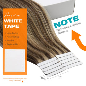 Sunny Hair Tape in Extensions displayed with replacement strips