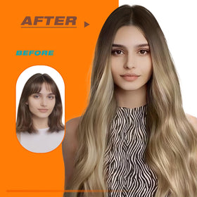Sunny Hair Tape in Extensions showing various hair textures