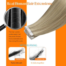 Sunny Hair Tape in Extensions with replacement tape pack