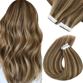 Sunny Hair Tape in Hair Extensions 24 Inch front view