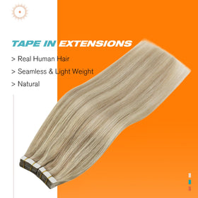 Sunny Hair Tape in Hair Extensions packaging