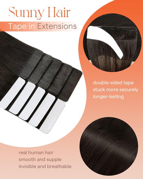 Sunny Hair Tape in Hair Extensions packaging