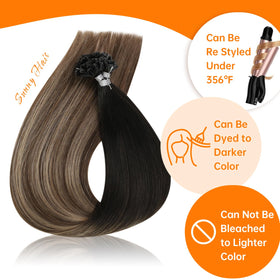 Sunny Hair U Tip extensions displayed in various shades