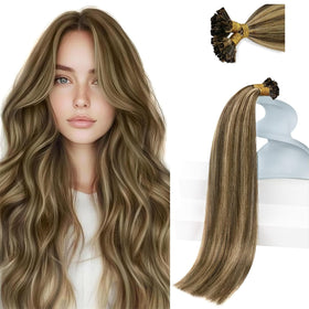 Sunny Hair U Tip Hair Extensions 16 Inch front view