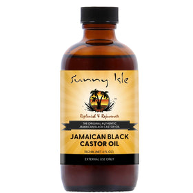 Sunny Isle Jamaican Black Castor Oil 4oz front view