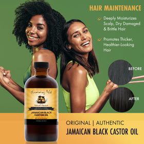 Sunny Isle Jamaican Black Castor Oil 8oz with dropper